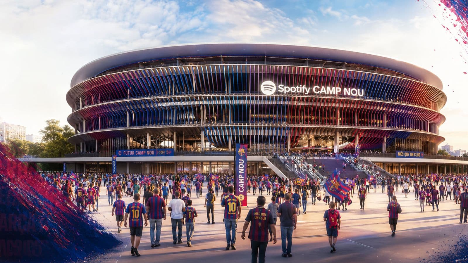 camp nou banner